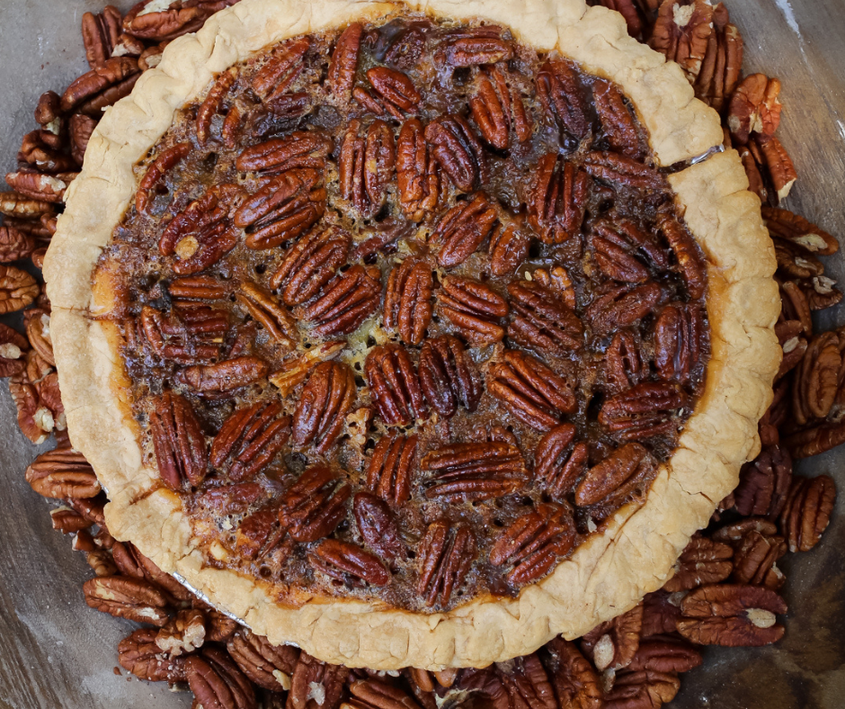 Deep Dish Pecan Pie by Sweet Kaki's - Serves 8
