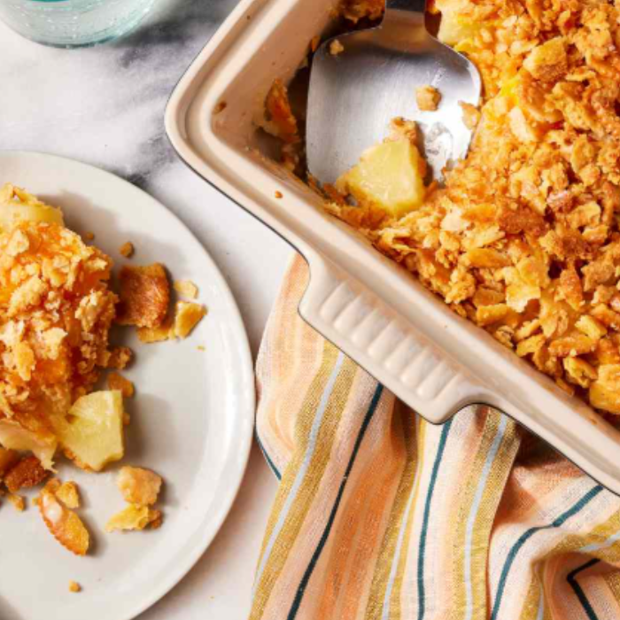 Pineapple Casserole (Medium) by Kitchen of Dana, Serves 4 to 6